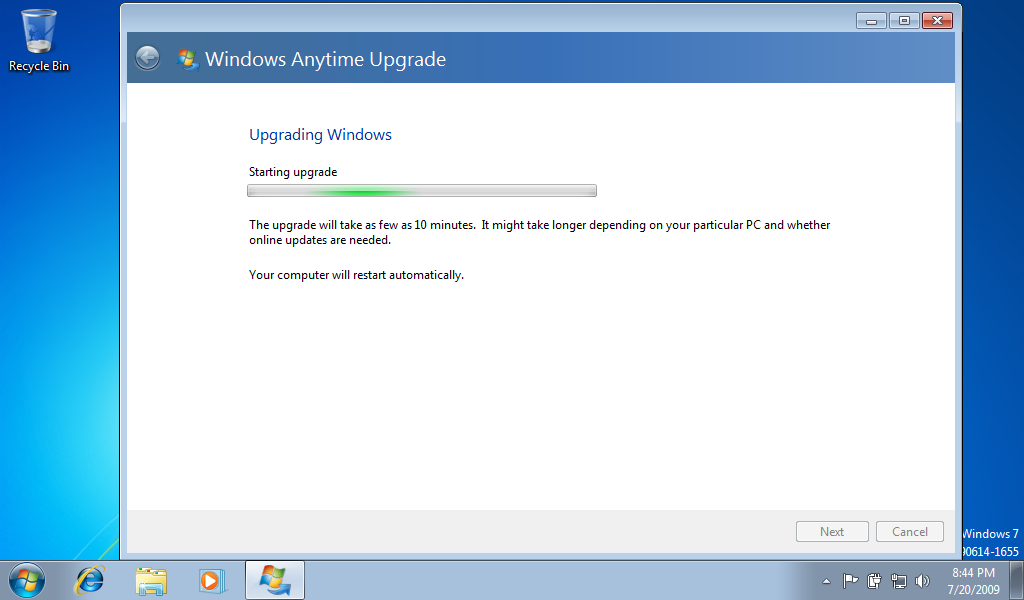 Windows anytime upgrade windows 10